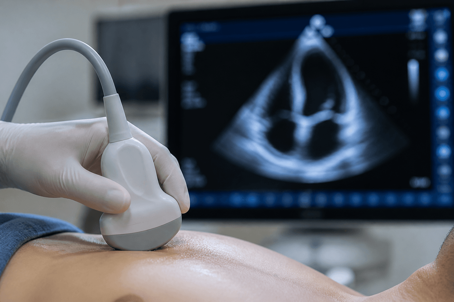 Echocardiography imaging in a clinical setting